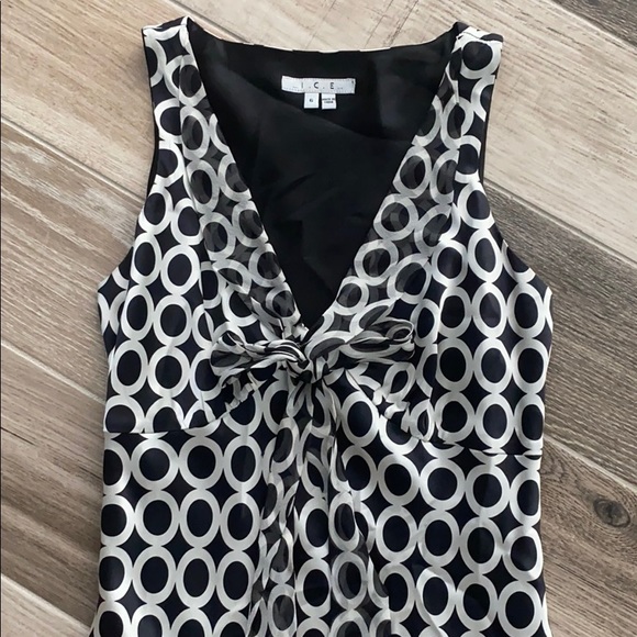 Beautiful Silk Dress sz 6 - Picture 2 of 5